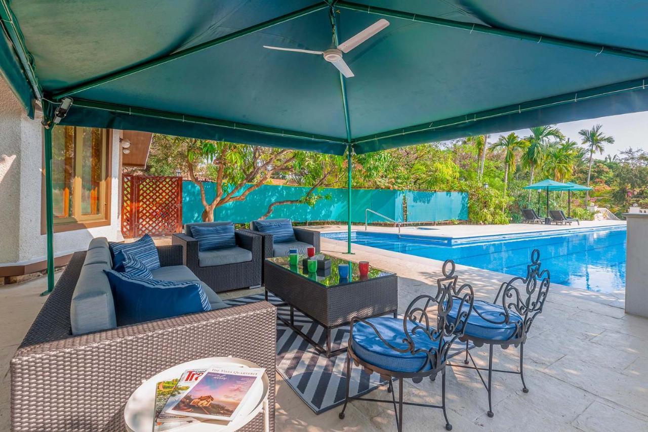 Stayvista's Casa Palmera: Pet-Friendly Villa with Pool and Games Alibag Exterior photo